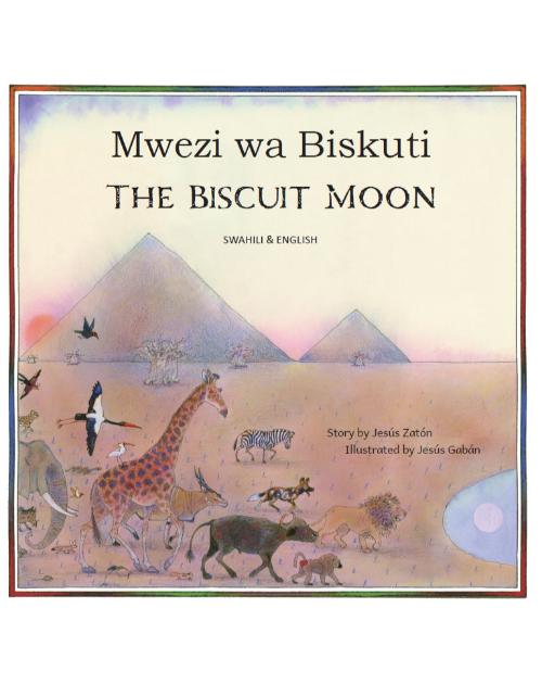 The Biscuit Moon - Bilingual Multicultural Children's Book explores cooperation, scarcity, sharing resources, climate change. Inspiring story for diverse classrooms.