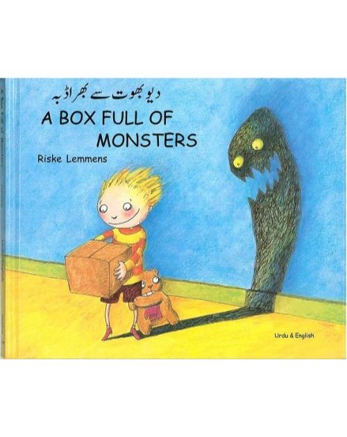 A Box Full of Monsters - Bilingual Book. Great Halloween Gift! Foreign Language Book supports English Language Learners.