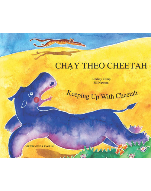 Keeping Up with Cheetah - Bilingual children's book about friendship supports social and emotional learning. Available in Chinese, Farsi, Kurdish, Spanish, Urdu, and many more foreign languages. Inspiring story for diverse classrooms.