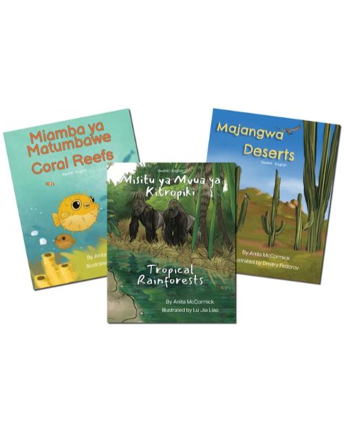 Habitat Series Book Set - Bilingual and Multicultural books available in English, Spanish, Arabic, Chinese and more languages