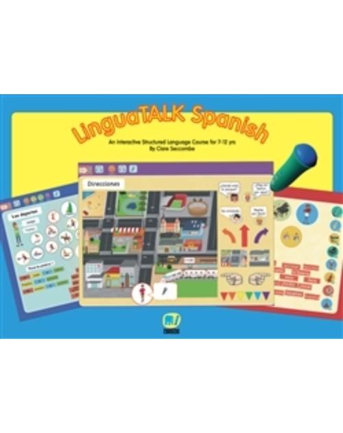 LinguaTalk Spanish Interactive Learning Charts