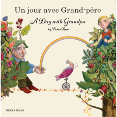 A Day with Grandpa (Bilingual Children's Book)