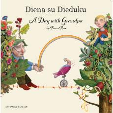 A Day with Grandpa (Bilingual Children's Book)