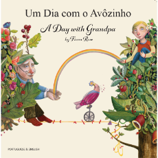 A Day with Grandpa (Bilingual Children's Book)