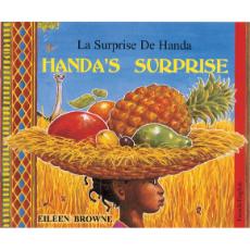 Handa's Surprise - Diverse children's book available in Arabic, French, Gujarati, Hindi, Portuguese, Tamil, Twi, Urdu, and many other languages.  Multicultural book for language learning in the classroom.