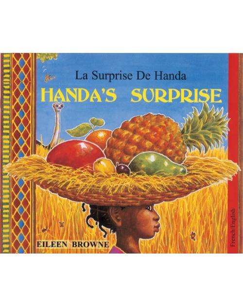 Handa's Surprise - Diverse children's book available in Arabic, French, Gujarati, Hindi, Portuguese, Tamil, Twi, Urdu, and many other languages.  Multicultural book for language learning in the classroom.