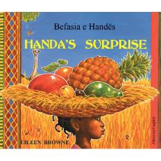 Handa's Surprise - Diverse children's book available in Arabic, French, Gujarati, Hindi, Portuguese, Tamil, Twi, Urdu, and many other languages.  Multicultural book for language learning in the classroom.