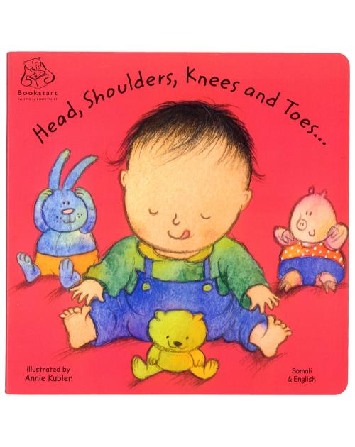 Head, Shoulders, Knees and Toes  - Bilingual board book in Arabic, Chinese, French, Korean, Spanish, Portuguese, Urdu, Vietnamese and many other languages. Multicultural books for preschoolers support language development!