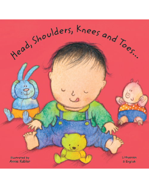 Head, Shoulders, Knees and Toes  - Bilingual board book in Arabic, Chinese, French, Korean, Spanish, Portuguese, Urdu, Vietnamese and many other languages. Multicultural books for preschoolers support language development!