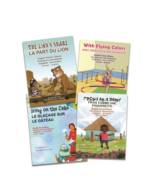 Popular English Idioms with Idiom Definitions and Examples - with fun multicultural book illustrations!
