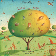 Listen, Listen - Bilingual children's book in Spanish, Arabic, Chinese (Cantonese and Mandarin), Polish, Somali, Turkish, Vietnamese and many other languages. Inspiring story for bilingual classrooms.