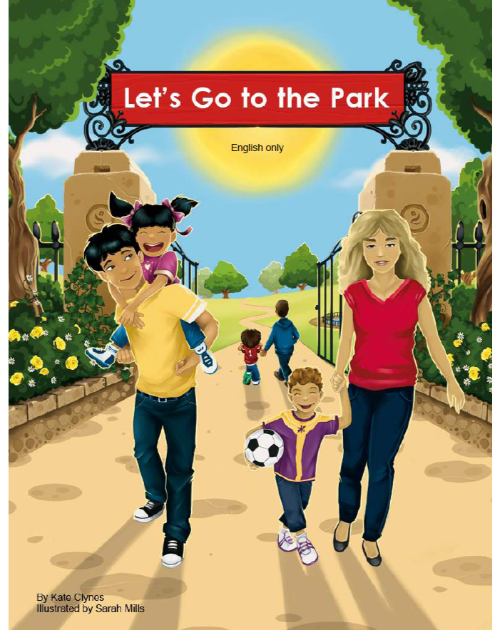 Let's Go to the Park Bilingual Board Book for Preschool in English with Chinese, Farsi, French, Italian, Kurdish, Panjabi, Polish, Portuguese, Russian, Somali, Spanish, Turkish and Urdu