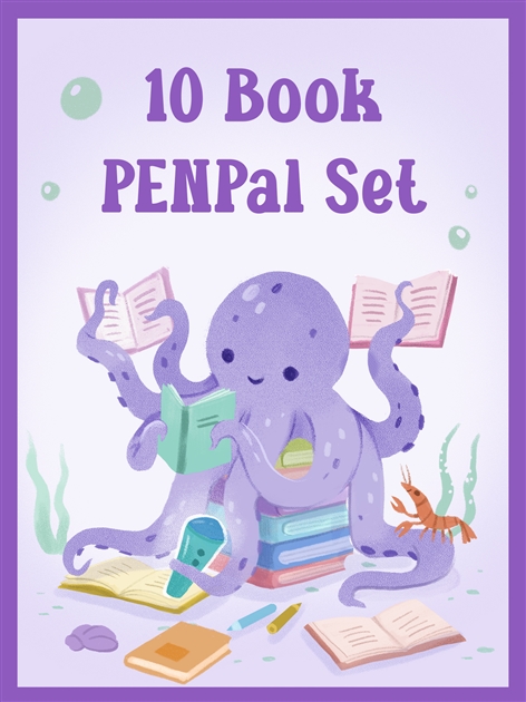 10 Book PENPal Enhanced Set - Arabic/English