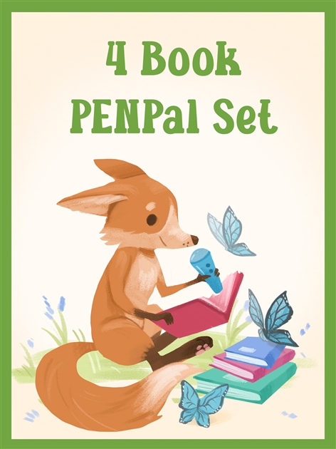 4 Book PENPal Starter Set - Albanian/English