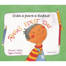 Rafa's First Day - Bilingual Children's Book in Spanish, Chinese, Arabic, French, Haitian Creole and many other languages. Great story for newcomers.