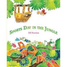 Sports Day in the Jungle - Bilingual Children's Book available in Arabic, Bulgarian, Czech, French, Hungarian, Nepali, Russian, Spanish, and many other languages. Inspiring story for diverse classrooms