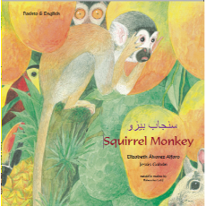 Squirrel Monkey - Bilingual Children's Book in Spanish, Chinese, Arabic, French, Dari, Pashto and many other languages.