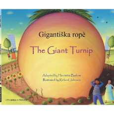 The Giant Turnip - Multicultural Children's Book available in Spanish, Albanian, Farsi, German, Italian, Polish, Tamil, and many more languages. Inspiring story for diverse classrooms.