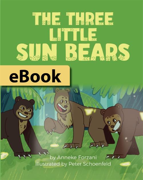 The Three Little Sun Bears - Bilingual children's fable available in English, Arabic, Dari, Pashto, Spanish and more. Fun story based on a classic fairy tale for diverse classrooms.