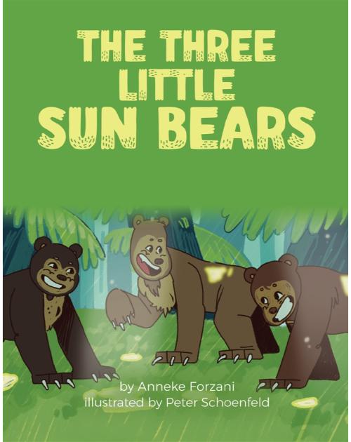 The Three Little Sun Bears - Bilingual children's fable available in English, Arabic, Dari, Pashto, Spanish and more. Fun story based on a classic fairy tale for diverse classrooms.