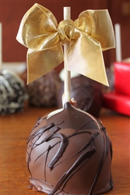 Triple Dunked Caramel-Chocolate Apple