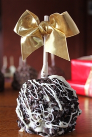 Oreo Covered Caramel-Chocolate Apple