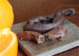Chocolate Dipped Orange Peels