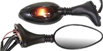 Sport Bike Ducati Style Turn Signal Mirrors