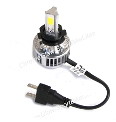 H7 Replacement Motorcycle LED Headlight Bulb for Sport Bikes, Cruisers, & Autos