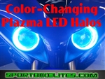 YAMAHA YZF R1 07-08 COLOR CHANGING PLAZMA LED HALOS DUAL KIT