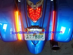 09-14 Kawasaki Vaquero LED Turn Signal Fender Eliminator from SportBike Lites