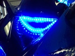 SPORTBIKE LITES KAWASAKI ZX6R 09-10 HYPER LED INTAKE HALOS