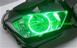 SPORTBIKE LITES Plazma LED Headlight Angel Eye Halo Ring Kit for 2015 Yamaha YZF R3