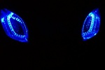 SPORTBIKE LITES SUZUKI GSXR 600-750 04-05 LED INTAKE HALOS