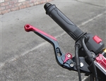 Adjustable Folding Slide Clutch and Brake side Levers for Honda motorcycles