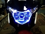 Perimeter LED Headlight Halo Kit for Honda CBR250R from SportBikeLites