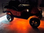 GOLF CART SINGLE COLOR HYPER LED UNDERLIGHTING KIT