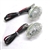 Universal Tear Drop Flush Mount LED Turn Signals for Motorcycles
