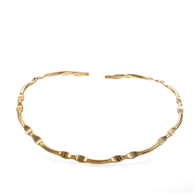 Dented Choker Necklace