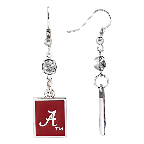 Square Dangle Earrings | Alabama Crimson Tide