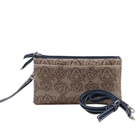 AUBURN 8182 | Shane Crossbody Wristlet