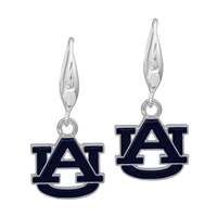 College Fashion Auburn University Logo Charm Stud Dangle Elma Earrings