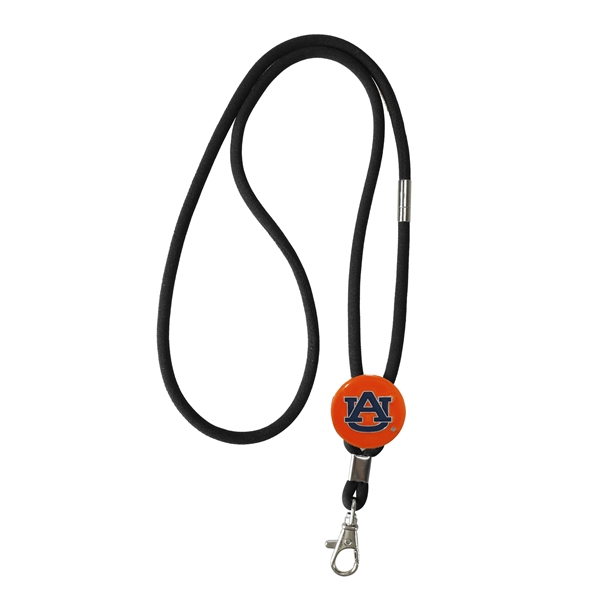 College Fashion Auburn University Adjustable Nylon Levi Lanyard