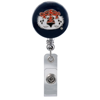 College Fashion Auburn University Retractable ID Looney Lanyard Badge Reel