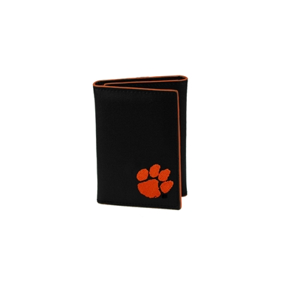 CLEMSON 6608 | Leather Tri Fold Men's Wallet