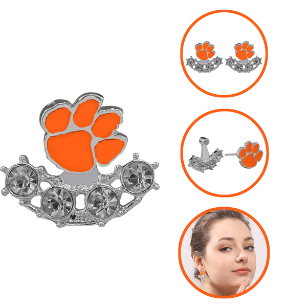 CLEMSON 4042 | 3D EARRINGS