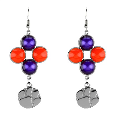 CLEMSON 424 | Bubble Earrings