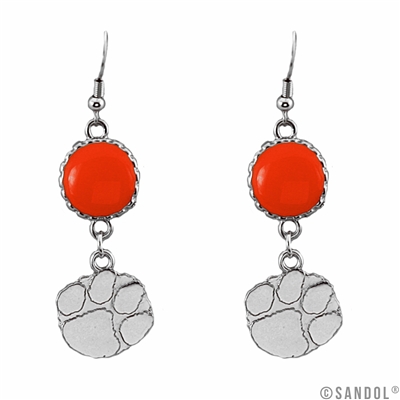 CLEMSON 427 | Bubble Dangle Earrings