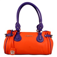 The Baywood Handbag Purse Clemson Tigers