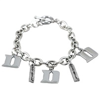 DUKE 335 | Silver Charm Bracelet